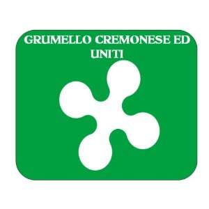     Lombardy, Grumello Cremonese ed Uniti Mouse Pad 