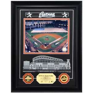  MLB Houston Astros Minute Maid Park Archival Etched Glass 