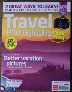 TRAVEL PHOTOGRAPHY Better 228 Pages + DVD MASTERCLASS  