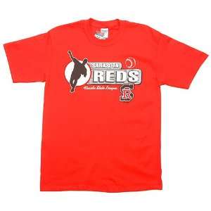 Sarasota Reds Mens Short Sleeve Dickerson Tee by Bimm Ridder   Red 