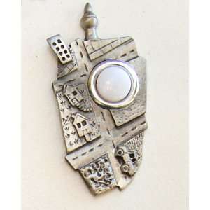  Downtown Pewter Doorbell