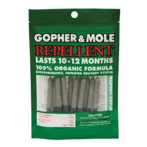  Snow Joe SJPP GM12 Gopher and Mole Repellent, 12 Count 