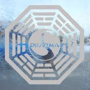  LOST DHARMA INITIATIVE Gray Decal SWAN STATION Car Gray 