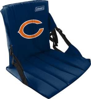 Chicago Bears Stadium Seat NFL Coleman Folding Waterproof Chair New 