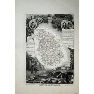 1845 Atlas National France Maps De La Marine Chaumont  