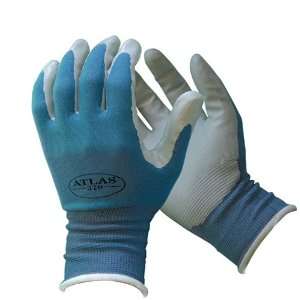  ATLAS Fit 370 Teal Thin Nitrile Gloves Small 6 Pair