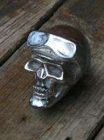 WILD Solid Metal SKULL GEAR SHIFT Knob Death Defying  
