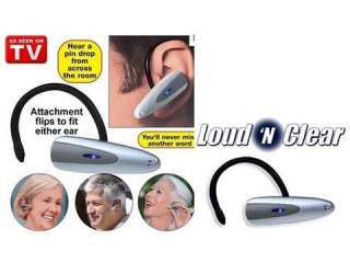 LOUD N AND CLEAR PERSONAL SOUND AMPLIFIER HEARING AID  