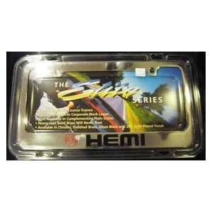  HEMI Engraved License Plate Frame Automotive