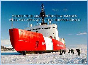 Photo US Coast Guard Cutter Polar Star At Antarctica  