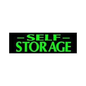 Self Storage Simulated Neon Sign 12 x 39