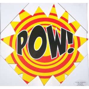  POW Comic Sounds By Louise Carey