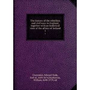   affairs of Ireland. Edward Hyde Warburton, William, Clarendon Books