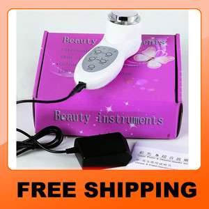   Photon Ultrasonic Microcurrent Skin Care Therapy 1Mhz Facial Lift