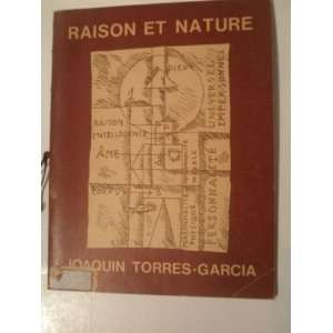  Raison et Nature. Theorie J. Torres Garcia Books