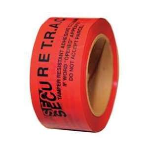  Tamper Evident,tape,2in.x180ft,red,pk6   NOVAVISION INC 