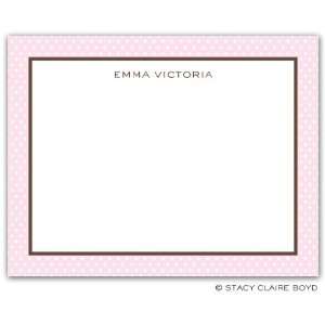 Bird Silhouette Pink Thank You Cards