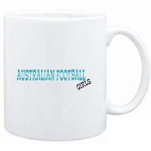 Mug White  Australian Football GIRLS  Sports  Sports 