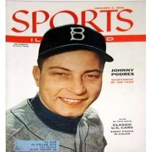    Johnny Podres Sports Illustrated Magazine