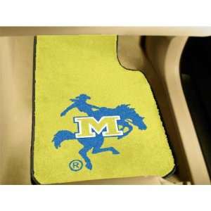  McNeese State Cowboys NCAA Car Floor Mats (2 Front 
