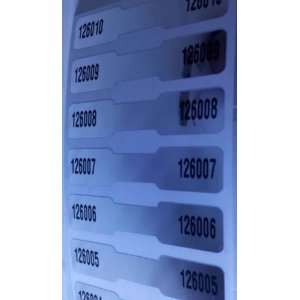   DUMBELL VOID LABELS STICKERS SEALS TAMPER PROOF