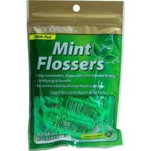  Good Sense Mint Flossers W/ Pick Case Pack 36 Beauty