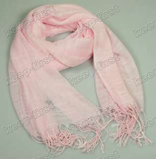 beautiful womens Soft pink cotton scarves/Shawl  