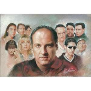  Sopranos (Family Group) TV Poster Print   11 X 17