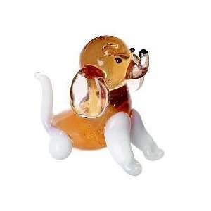  Miniature Glass Dog Figurine Toys & Games