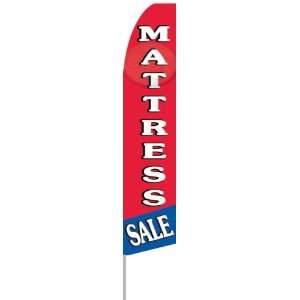  Mattress Sale R/B Windless Swooper Flag