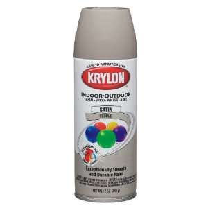   Indoor & Outdoor Spray Paint, Pebble Gloss (6 Pack)