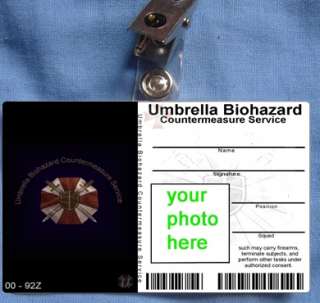 Resident Evil 4 Cosplay Costumes Custom PVC Cards UBCS  