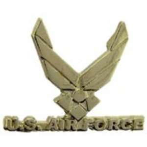  U.S. Air Force Logo Wings Cut Out Pin 1 Arts, Crafts 