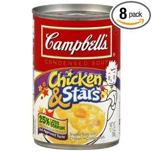 Campbells Chicken and Stars Soup, 10.5 Ounce (Pack of 8)