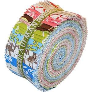  LIFE Roll Up 2.5 Fabric Quilting Strips Organic Cotton Jelly Roll 
