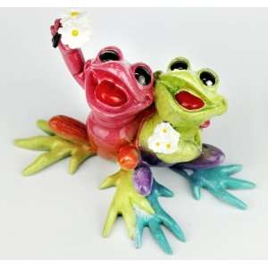  Kittys Critters Sisterly Love Frog Figurine