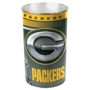  Green Bay Packers NFL Tapered Wastebasket (15 Height 