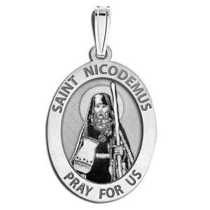  Saint Nicodemus Oval Medal Jewelry