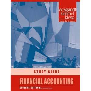   Accounting, Study Guide [Paperback] Jerry J. Weygandt Books