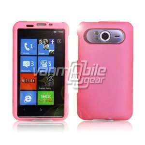 VMG HTC HD7/HD7S   Baby Pink Hard 2 Pc Rubberized Plastic Case [In 