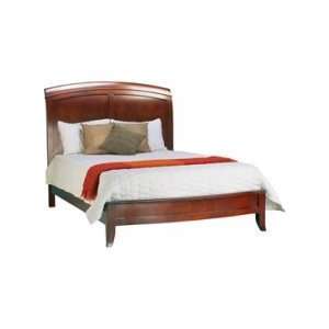  Brighton Queen Size Low Profile Wood Sleigh Bed in 