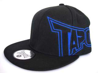 NWT 2011 UFC MMA BLACK BLUE TAPOUT CAP HAT 7 3/8 S/M  