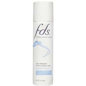 FDS Feminine Deodorant Spray Ocean Breeze 2 oz, 2 ct (Quantity of 4)