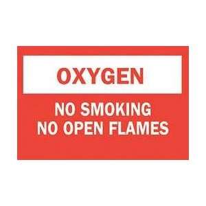 No Smoking Sign,10 X 14in,wht/r,eng,text   BRADY  