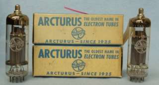 Arcturus 6GB5 EL500 Vacuum Tubes Tested NOS/NIB France Holland 
