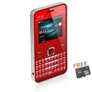  dr. tech IP88 Red(With Micro 4GB) Quad Band Dual Cards 