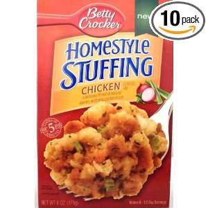 Homestyle Stuffing Chicken Net Wt 6 Oz (170g) (Pack of 10)  