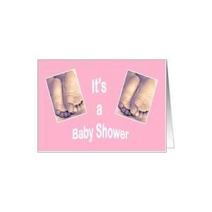  Twin girls Baby Shower Invitation Card Health & Personal 