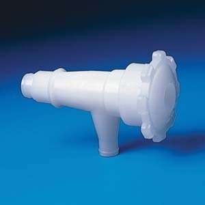  Faucet,Polyethylene/Teflon,1/2“ Npt, Qty of 2 Health 