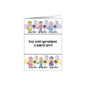  Chemo Oncologist Appointment Reminder Cards for Cancer 